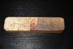 № 3 — Maple Burl, Red Mallee Burl & Walnut — another view